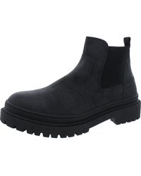 Madden - Kresto Faux Leather Ankle Chelsea Boots - Lyst