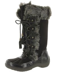 Sporto - Miley Leather Faux Fur Lined Winter & Snow Boots - Lyst