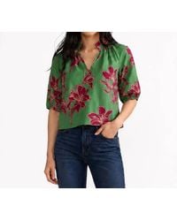 Double A - Trish Printed Top - Lyst
