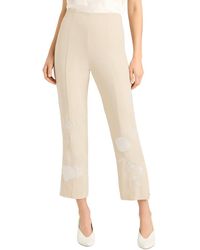 Cinq À Sept - Floating Roses Cropped Brianne Pant - Lyst