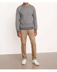 Vince - Birdseye Long Sleeve Sweatshirt - Lyst