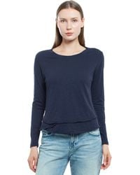 Wilt - Long Sleeve Mock Layer Tee - Lyst