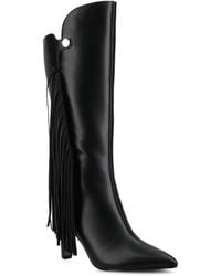Journee Collection - Journee Dolly Knee High Tassel Boots - Lyst