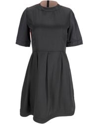 Marni - Color-Block Mini A-Line Dress - Lyst