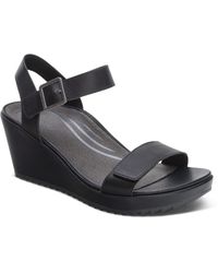 Aetrex - Andrea Wedge Sandal - Lyst
