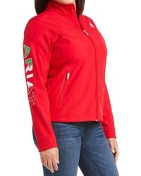 Ariat - Classic Team Softshell Mexico Jacket - Lyst