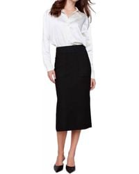 Charlie b - Brave Crepe Midi Skirt - Lyst