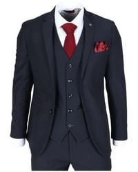 Paul Andrew - Parker 3 Piece Tailored Fit Suit - Lyst
