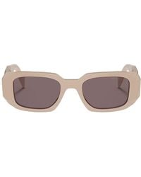 Prada - Pr 17ws Vyj6x1 49mm Rectangular Sunglasses - Lyst