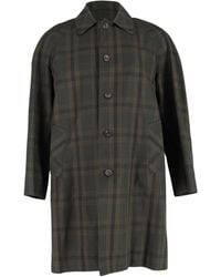 MR P. - Mr. P. Checked Single-Breasted Coat - Lyst