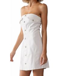 Urban Daizy - Drew Strapless Denim Dress - Lyst