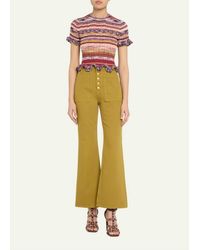 Ulla Johnson - Lou Button Up Jean - Lyst