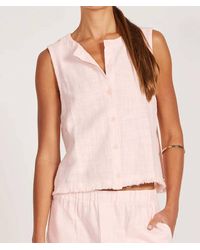 Bobi - Button Front Tank Top - Lyst