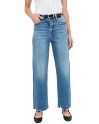 DAZE - Pleaser High Rise Wide Ankle Jeans - Lyst