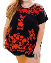 Layerz Clothing - Jones Patterned Top - Lyst