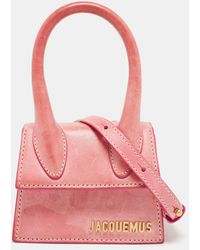 Jacquemus - Leather Mini Le Chiquito Top Handle Bag - Lyst