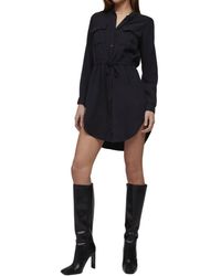 Bella Dahl - Flap Pocket Shirt Dress - Lyst