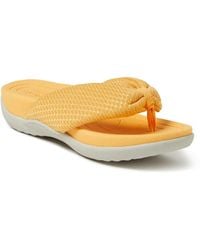 Dearfoams - Low Foam Thong Sandal - Lyst