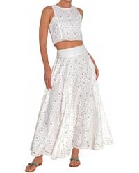Gretchen Scott - Sexy Summer Top Embroidered Eyelet - Lyst