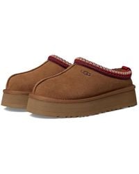 UGG - Tazz Ii 1174471-Che Slipper Chestnut Suede Round Toe Slip-On Gug129 - Lyst