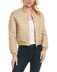 Peserico - Quilted Crop Jacket - Lyst