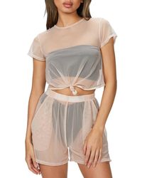 Beth Richards - Mesh Tee - Lyst