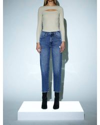 Kancan - Maleah Premier High Rise Slim Straight Jeans - Lyst