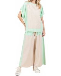 Mittoshop - Mint Short Sleeve Crew Neck Top - Lyst
