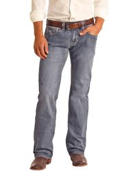 Rock & Roll Denim - Pistol Straight-Leg Reflex Jean - Lyst