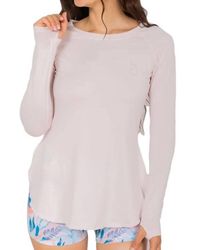 Reel Skipper - Solid Flowy Performance Top - Lyst