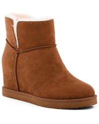 BC Footwear - Undecided Boot Round Toe Wedge Bootie Jobb120 - Lyst