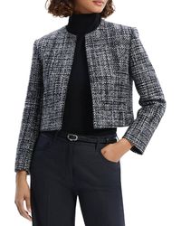Theory - Tweed Clean Pocket Jacket - Lyst