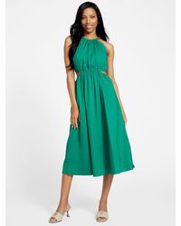 Guess Factory - Isabel Midi Dress - Lyst