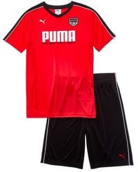 PUMA - 2Pc T-Shirt & Short Set - Lyst