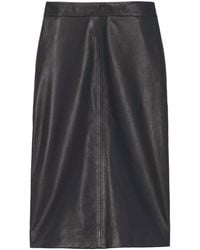 Nili Lotan - Lianna Leather Skirt - Lyst