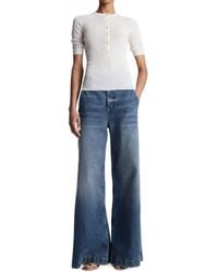 A.L.C. - Fisher Fine Cotton Knit Top - Lyst