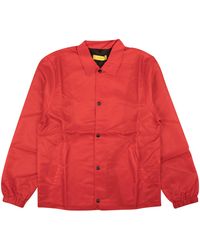 Pyer Moss - Red Satin Snap Jacket - Lyst