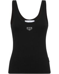 Philipp Plein - Rib Tanktop Placca - Lyst