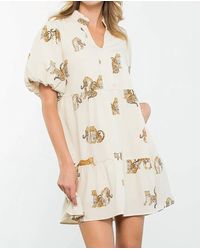 Thml - Cheetah Print Dress - Lyst