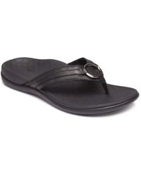 Vionic - Tide Aloe Sandals Leather Slip On Ver1089 - Lyst