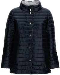 Herno - Reversible A-Shape Jacket With Contrasting Colors - Lyst