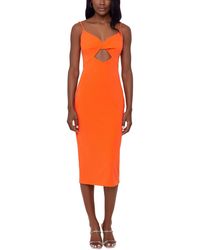 Xscape - Cutout Long Cocktail And Party Dress - Lyst