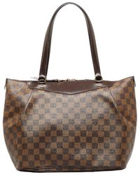 Westminster GM, Used & Preloved Louis Vuitton Tote Bag, LXR Canada, Brown