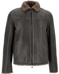 GMS-75 - Lamb Leather Jacket - Lyst