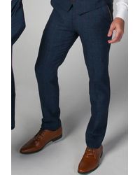 Paul Andrew - Scott Tweed Checked Trousers Suit Pants - Lyst