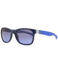 Lacoste - Sunglasses Rectangle Full Rim, Frame And Smoke Lens L662S424 - Lyst