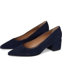 Bernardo - Millie Pump Dark Pointed Toe Block Heel Ver317 - Lyst