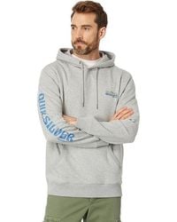 Quiksilver - Waterman Flow Fish Hoodie Cotton Pockets Pullover Fts224 - Lyst