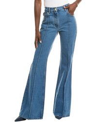 Oscar de la Renta - Wide Leg Jean - Lyst