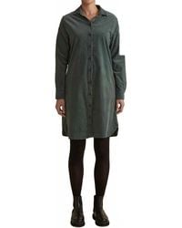 cut-loose - Mini Cord Shirt Dress - Lyst